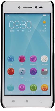 Lenovo S90 Sisley Case : HOKO Feather Series Ultra Thin Matte Hard Case Back Cover for Lenovo S90 Sisley (Black)