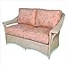 Nantucket Love Seat Back Cushion Set Fabric: Gretchen Nugget