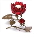 Ruby Lotus Votive Holder Ruby Lotus Votive Holder