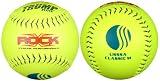 Trump&reg; X-ROCK-CLAS-Y-2 The Rock&reg; Series 12 inch Softball - Yellow Composite Leather - USSSA Approved (Sold in Dozens)