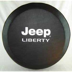 Jeep-35-mil-Vinyl-Spare-Tire-Cover-w-Jeep-Liberty-Logo