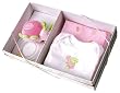 Baby Girl Rattle and Body Suits, Little Lady Bug Deluxe Gift Set