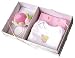 Baby Girl Rattle and Body Suits, Little Lady Bug Deluxe Gift Set