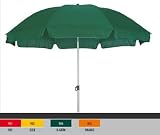 RIVA II 150 Sonnenschirm in 4 Farben ideal für Garten, Balkon, Strand und Camping, Farbe:gelb