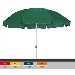 RIVA II 150 Sonnenschirm in 4 Farben ideal f�r Garten, Balkon, Strand und Camping, Farbe:gelb