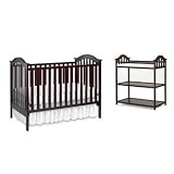 Concord Two Piece Convertible Crib Set in Classic Cherry