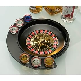 Roulette Six Glass Luck Shot Adult Drinking Game