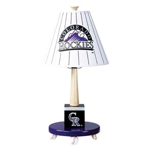 Colorado Rockies MLB Furniture - Table Lamp from Toy Chests