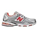 New Balance Men's MR1224 Running Shoe,Silver/Orange,8 D