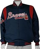 Atlanta Braves Reversible Logo Team Varsity Jacket - XX-Large