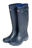 Town & Country Size 9/ EU 43 Premium Wellington Boots - Navy