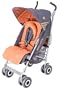 Maclaren Techno XLR Buggy Stroller Charcoal and Burnt Orange