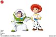 Disney / Pixar Toy Story 3 Action Links Mini Figure Buddy 2Pack Communicator Buzz Jessie