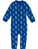 Los Angeles Dodgers Toddler Full Zip Raglan Coverall Sleeper