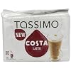 TASSIMO Costa Latte 8 T DISCs (Pack of 5, Total 40 T DISCs)