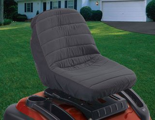 Classic Accessories 12324 Deluxe Tractor Seat Cover Medium Black