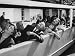 World's Fair Visitors Viewing Sites from Train That Tours the Fairgrounds Photographic Poster Print by Ralph Crane, 32x24