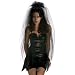 Gothic Bridal Veil - One Size