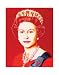 Reigning Queens: Queen Elizabeth II of the United Kingdom, c.1985 (Light Outline) Styles Art Poster Print by Andy Warhol, 11x14