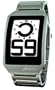 Phosphor Unisex DH03 Digital Hour E-INK Curved Metal Band Watch