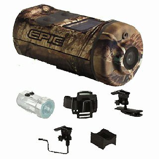 Stealth Cam EPIC Realtree Camera Kit - Includes Strap Mount, WP Housing, Foam Saddle, Tree Screw, Hat Clip, 2 AAA, 2GB SD Card