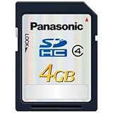 Panasonic RP SDP04GU1K - Flash memory card - 4 GB - Class 4 - SD