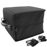 CD DVD Album, 520 Capacity CD / DVD Wallet (CD Holder Cases) in Black Color with Handle & Shoulder Strap for Media Storage
