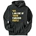 Yes I Am One Of Those Parkour People Sports Mens Hoodie (Dark Silver, Size Large)