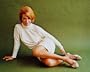 Angie Dickinson 12x16 Color Photograph (Green Background)