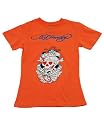 Ed Hardy Rhinestone Embellished "Love Kills Slowly" T-Shirt (7S-14L)