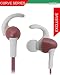 Jkobi Sports Series C Shape Fitness Wired Earphone Headset Compatible For Asus ZenFone Go (ZC451TG) -Rose Gold RS.270.00