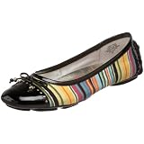 AK Anne Klein Sport Womens Buttons Ballet Flat
