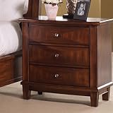 Somerton Home 140-91 Runway Nightstand, Medium