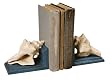 Cast Iron Seashell Bookends