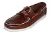 IMMACULATE INCEPTION. AMERICAN BEST LEATHER MEN BOAT SHOES. RICH THICK PREMIUM BROWN OIL LEATHER.