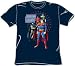 Search : Justice League PROTECTORS Adult Navy Blue T-shirt Tee Shirt