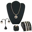 Necklace Earrings Rings Bracelet Jewelry Display Set