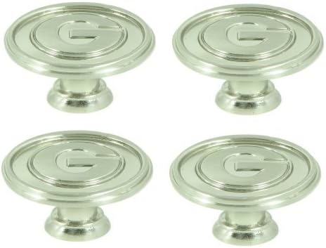 Stone Mill Hardware Georgia Bulldogs 4-Pack Cabinet Knob