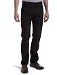 Calvin Klein Mens Rinse Black Straight Leg Jean
