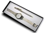 Limit 5160.00 Men's Two Tone Watch with Pen