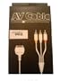 Hi-Resolution Classic AV (Audio Visual) Composite Audio Video Cable (RCA) for Apple iPod
