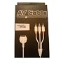 Hi-Resolution Classic AV (Audio Visual) Composite Audio Video Cable (RCA) for Apple iPod