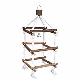 Trixie 5886 Natural Living Turm mit Tauen, 34 cm