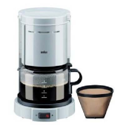 220 Volt (NOT USA COMPLIANT) Braun Coffeemaker 4 Cup
