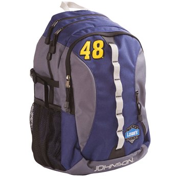 #48 Jimmie Johnson Backpack By A.D. Sutton