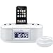 iLuv iMM153WHT Dual Alarm Clock with Bed Shaker for your iPod - White