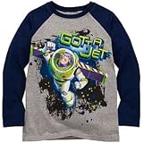 Disney Organic Raglan Sleeve Toy Story Tee for Boys