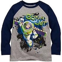 Disney Organic Raglan Sleeve Toy Story Tee for Boys