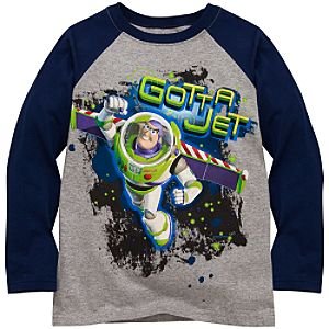 Disney Organic Raglan Sleeve Toy Story Tee for Boys