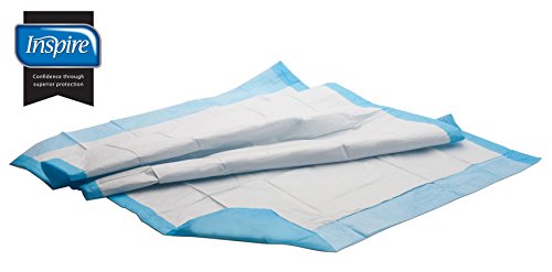 Inspire disposable under pads 2 ft x 3 ft 300 ct (893765001807)